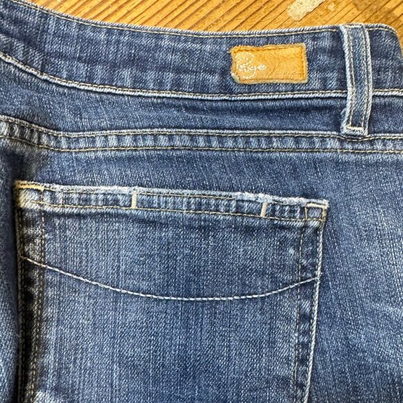 Paige Premium Denim Hollywood Hills Bootcut Jeans 32 Y2K - Picture 6 of 11